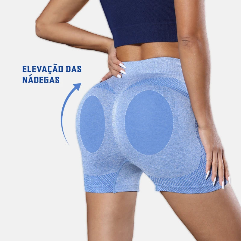 2 pcs, Women's Sports Shorts, Gym Shorts, Women's Yoga Pants With Tbelly And Butt Control