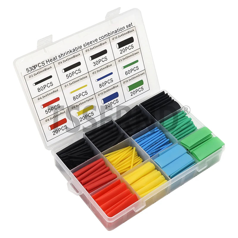 Kit de Tubos Termo Retráteis 127-750pçs