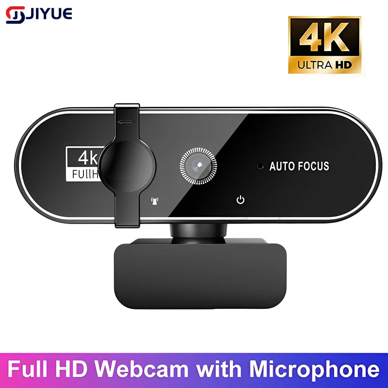 4K Webcam Video - Camera 2K - Autofocus Streaming Web