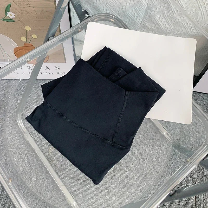 New Color Series Naked Feeling High Waist Women's Sports Yoga Leggings Elastic Comfort Look Slimmer Running Leisure Sports Pants