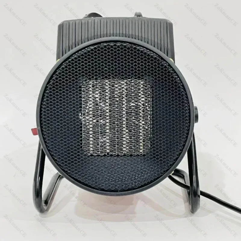Aquecedor Elétrico Portátil Industrial, Soprador de Ar Quente Natural Ajustável, Radiador Térmico, Aquecedor de Ar.