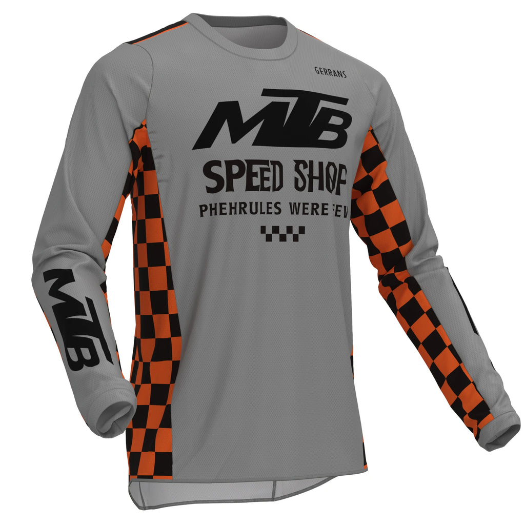 Ggrrans mtb Jerseys  Mountain Bike MTB Shirts Offroad Long sleeve Motorcycle Motocross Sportwear Racing Bike Cycling Clothing