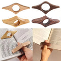 Hot Wooden Thumb Bookmark One Hand Reading Thumb Book Support Book...