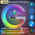 WonderNest RGB Bluetooth Speaker Alarm Clock Multifunction