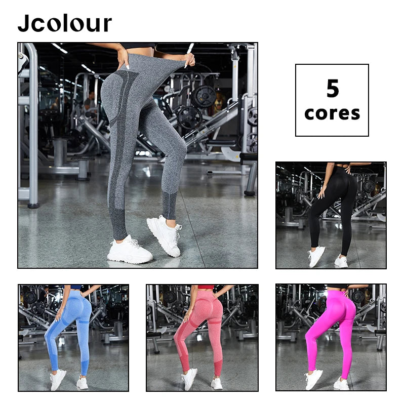 Women’s Butt-Lifting Leggings, High-Waisted Fitness Yoga Pants, Tummy-Control Running Leggings