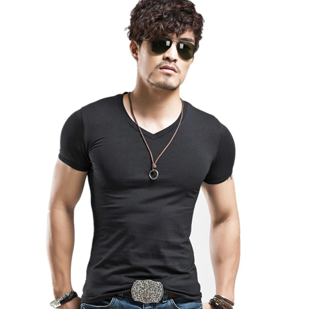 2026 MRMT Brand New Camiseta Masculina 10 cores Camisetas Fitness Masculinas Gola V Camiseta Masculina Roupa Masculina Camisetas S-5GG Tops