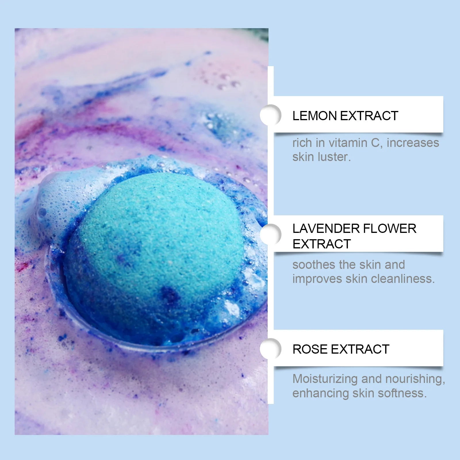Aromatherapy Floral Fragrance Bath Bomb Set