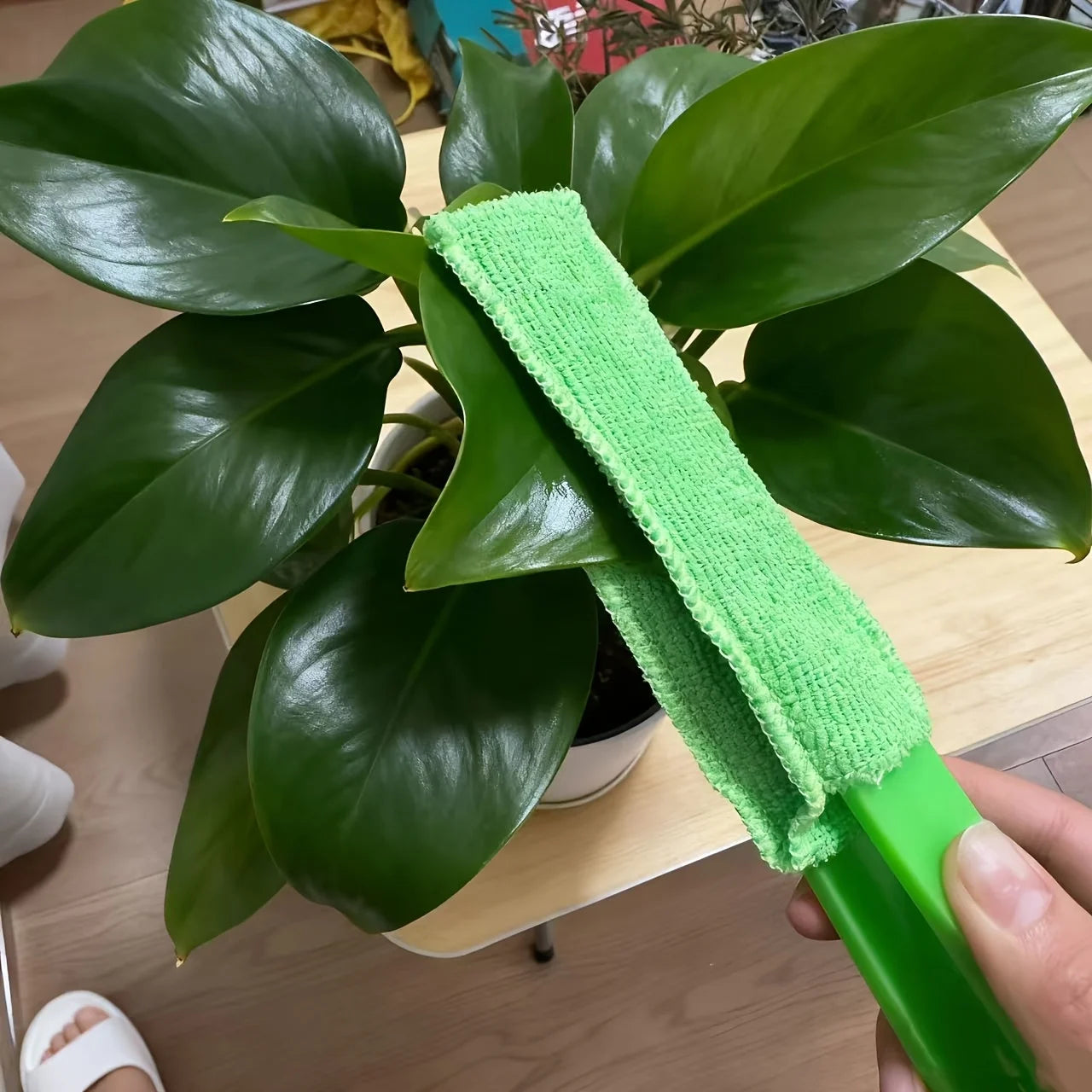 Escova de limpeza para persianas de microfibra, limpador doméstico, escova de limpeza para saídas de ar condicionado de carro
