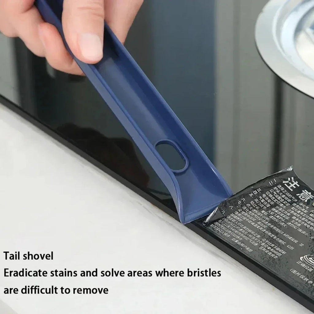 Escova de Limpeza Eficaz para Cantos e Fendas - Escova de Limpeza Multiuso 2 em 1 para Banheiro e Azulejos