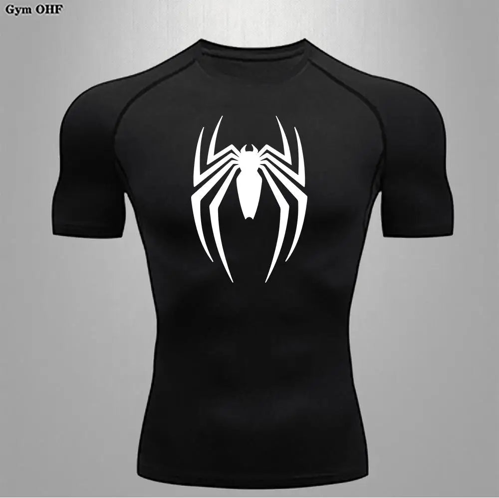 Rashguard Masculino Spider — Compressão e Estilo para o Treino