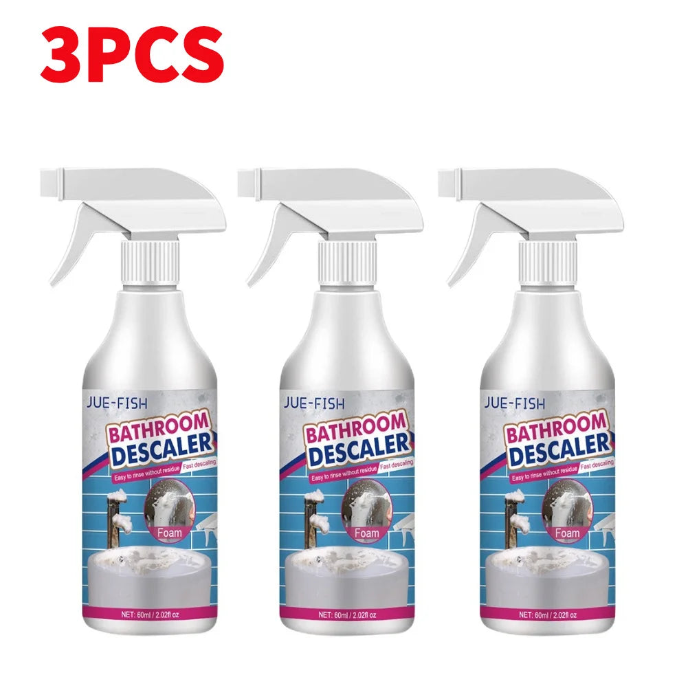 1/2Pcs Bathroom Stubborn Stains Cleaner Spray Quickly Remove Stubborn Stains Cleaner Powerful Stains Remover for Bathtub Toilet