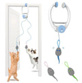 Brinquedo para Gatos Balanço Disco Pegajoso Elástico Pendurar na Porta Corda Longa para Gatos Provocador Acessórios para Gatos Brinquedo para Gatinhos