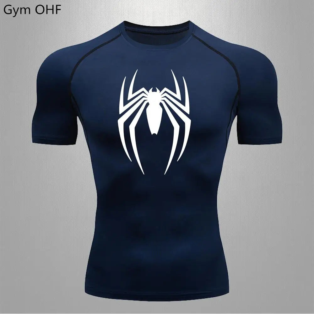Rashguard Masculino Spider — Compressão e Estilo para o Treino
