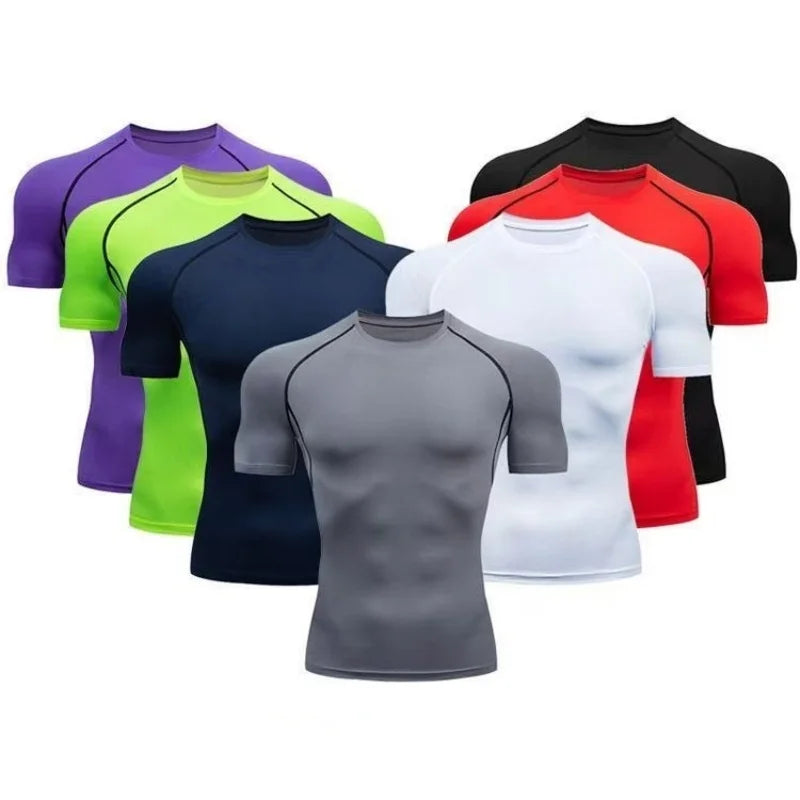 Camiseta Compressão Masculina — Suporte e Performance no Treino