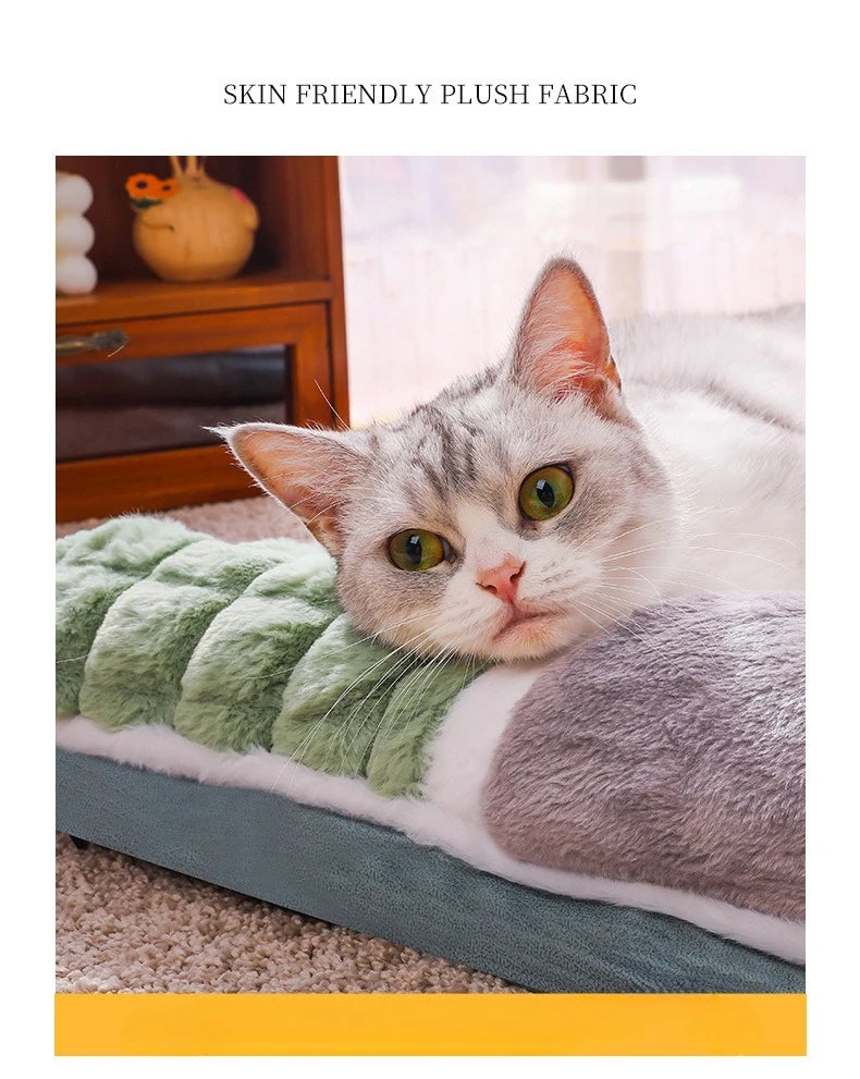 Suprimentos para animais de estimação tapetes para cães e gatos, camas engrossadas para animais de estimação, tapetes para dormir para cães, sofás para animais de estimação, camas para cães, camas para gatos, o ano todo