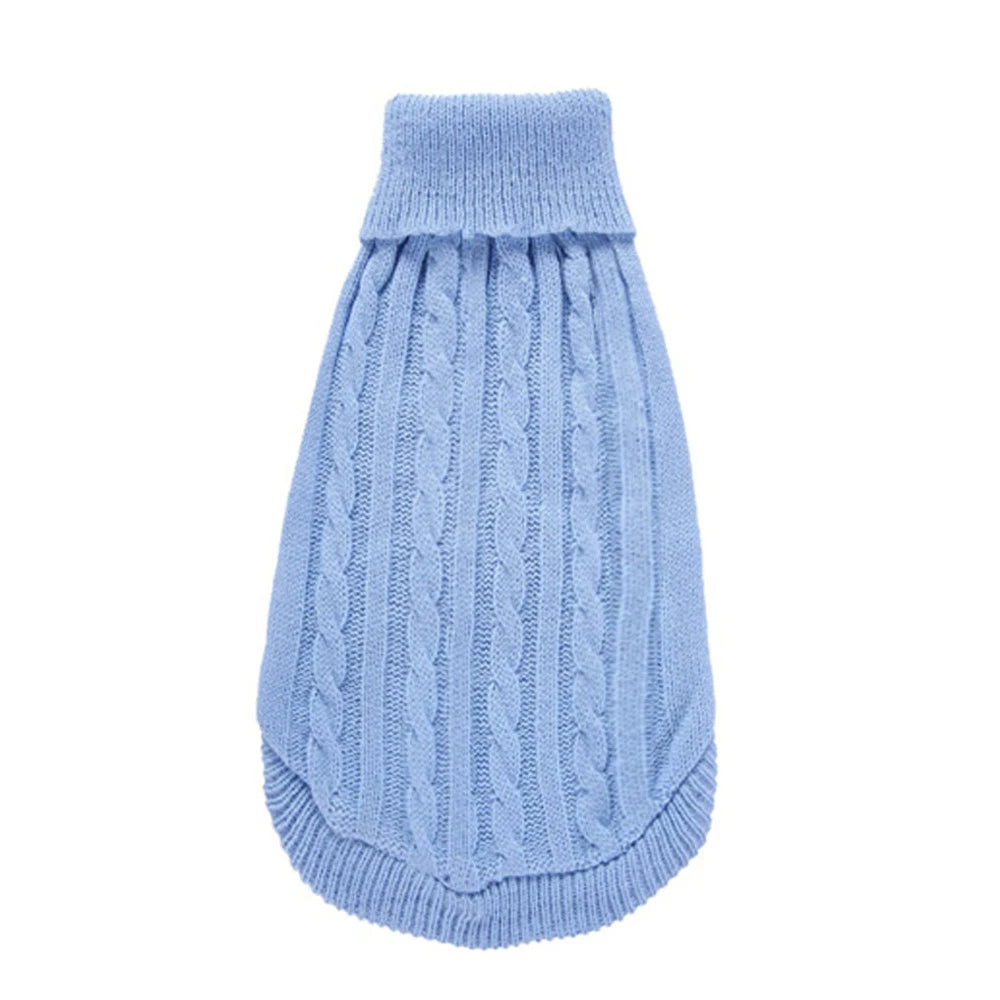 Colete Suéter de Tricô Quente de Inverno com 2 Pernas para Cães Salsicha Colete Sem Mangas de Cor Sólida para Cães Dachshund Casaco Macio para Dachshund Pequeno e Médio