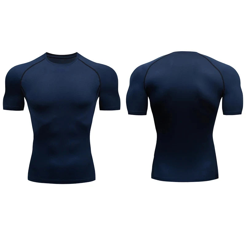Camiseta Compressão Masculina — Suporte e Performance no Treino