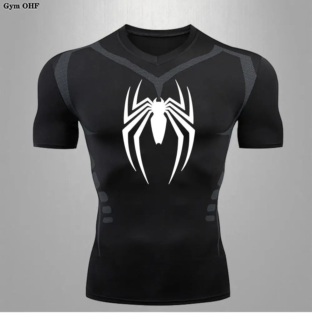 Rashguard Masculino Spider — Compressão e Estilo para o Treino