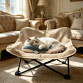 Sisal Special Camp Ped Bed Dobrável Relaxante Reclinável Conveniência Cama para Animais de Estima Verão Criativo Produtos para Animais de Estimação Cama Para Perro XY40CWC