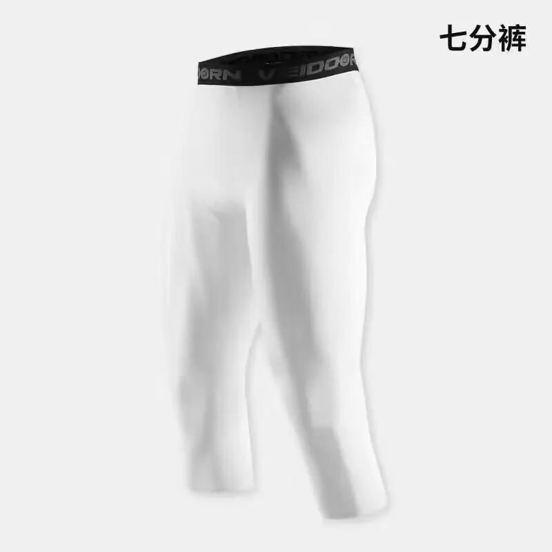 Mens Compression Pants Tights Cool Dry Leggings Sports Baselayer...