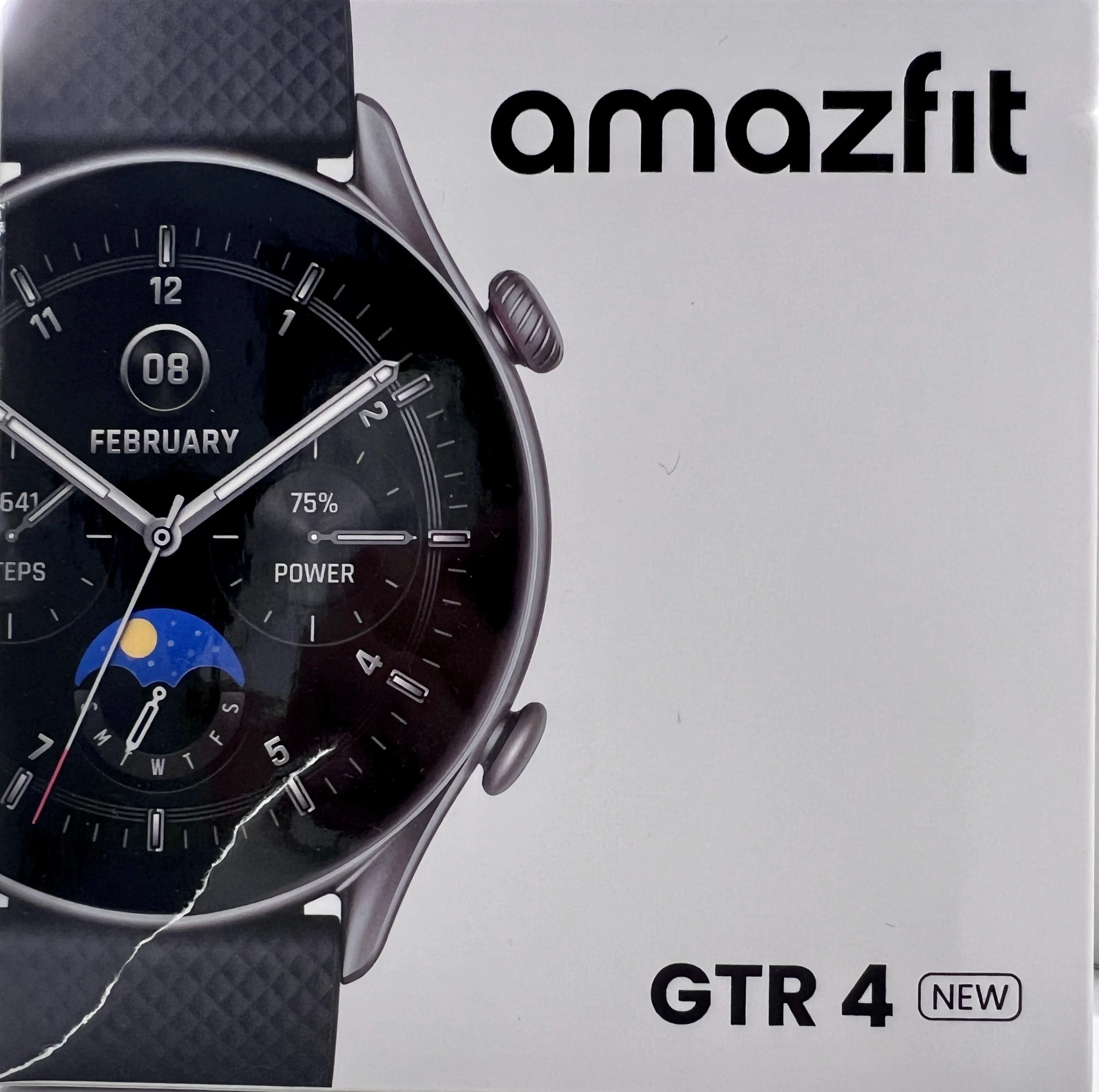 Amazfit GTR 4 AMOLED Zepp OS GPS 12-Day Battery 46mm