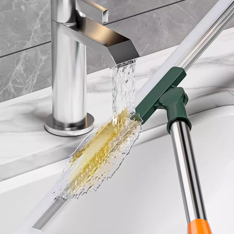 Rodo Mágico de Silicone Vassoura Rodo de Limpeza de Chão Banheiro Vaso Sanitário Rodinho Esfregão Limpa Vidros Lugares Altos Ferramentas de Limpeza Doméstica