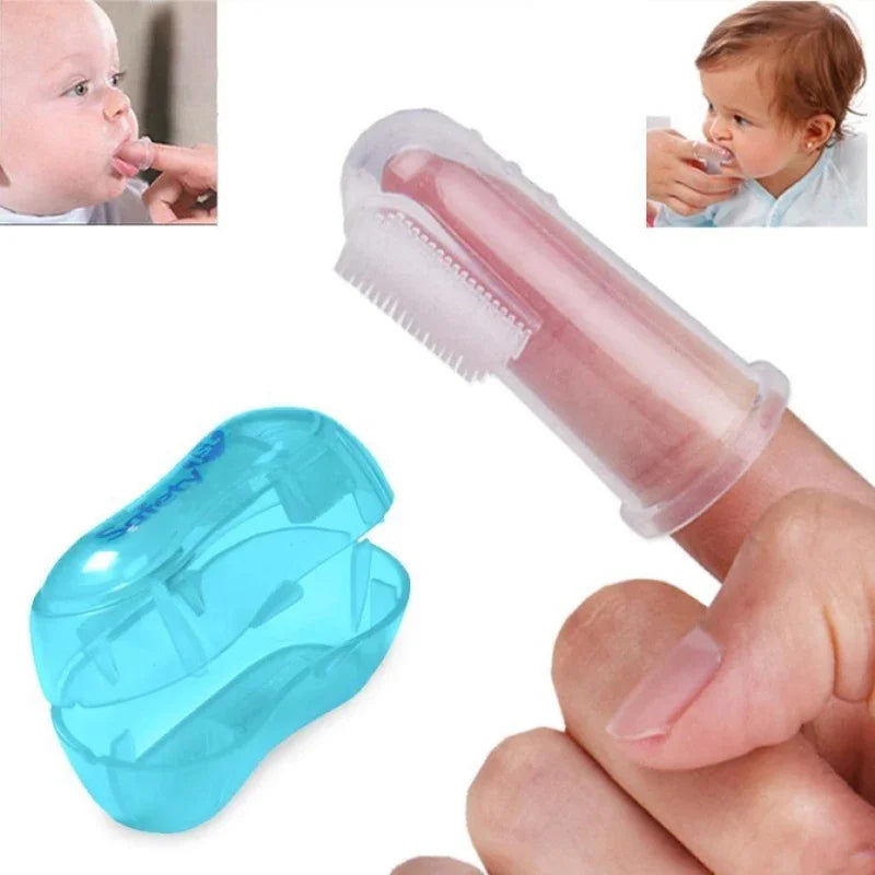Soft Pet Finger Toothbrush Silicone Dog Cat Dental Care