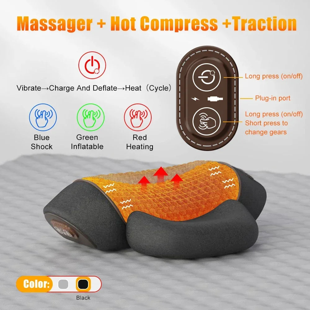 Massageador Elétrico — Relaxamento Profundo para Músculos Cansados