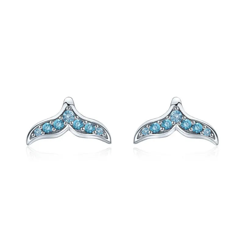 WOSTU Hot Sale 925 Prata Esterlina Tartaruga Marinha Tartaruga Requintados Brincos de Prata para Mulheres Moda Coreana Joias de Casamento CTE406