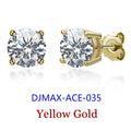 Brincos Moissanite Diamante 0.5-2ct Premium Feminino Original Prata Esterlina 925 Fecho de Rosca Brinco Moissanite Feminino 2026