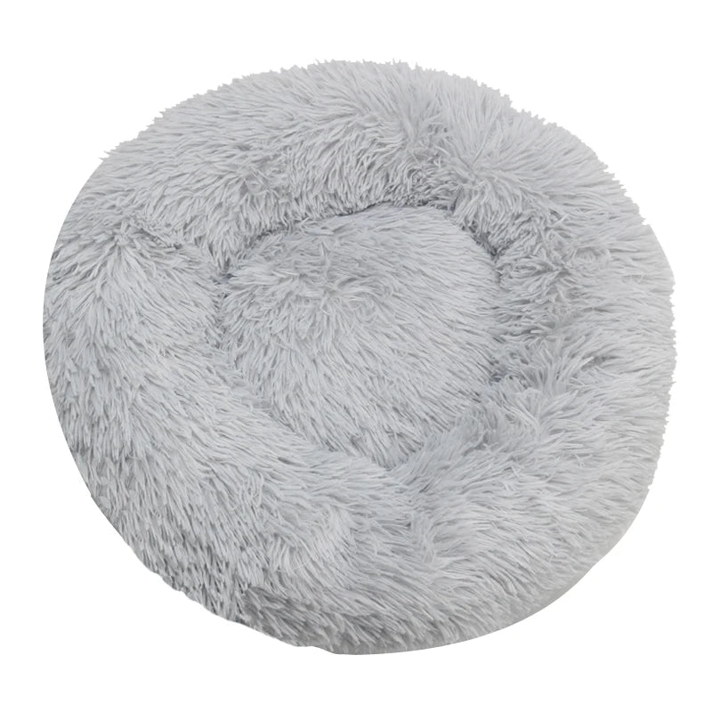 Cama Redonda para Cães, Cama Quente de Inverno para Gatos, Cesto de Pelúcia para Cães, Cama Lavável para Pequenos, Médios e Grandes Cães, Sofá para Gatos