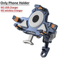 Suporte de Celular para Motos à Prova de Choque de Metal WonderNest