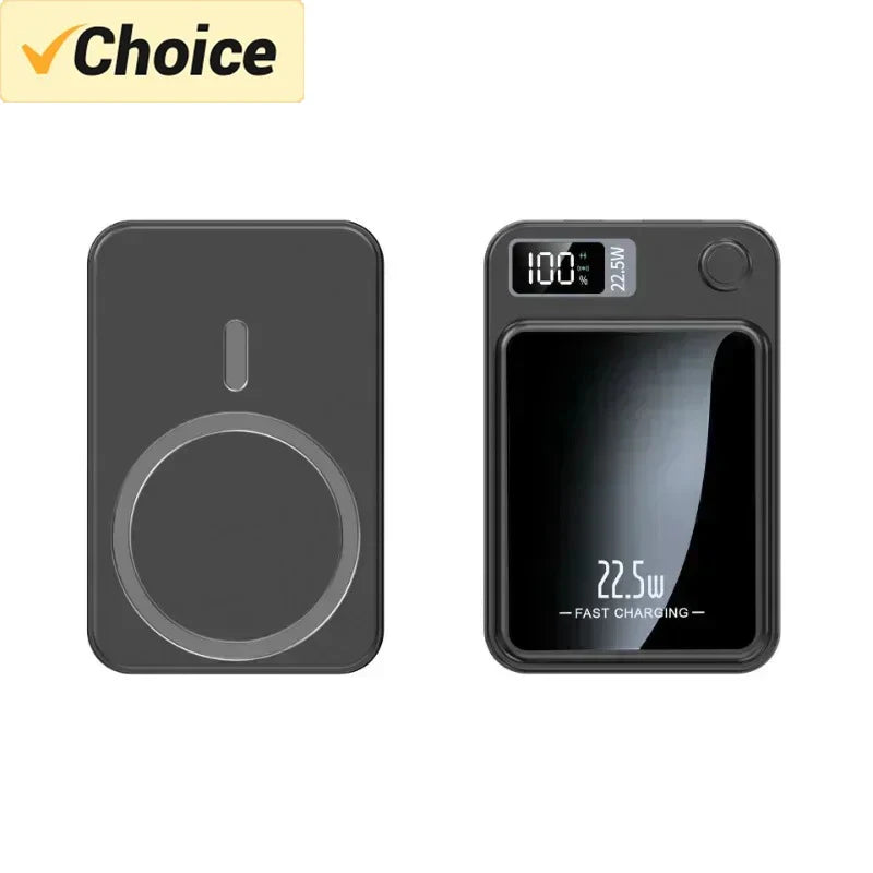 Magnetic Power Bank 50000mAh Wireless Fast Charging Large Capacity