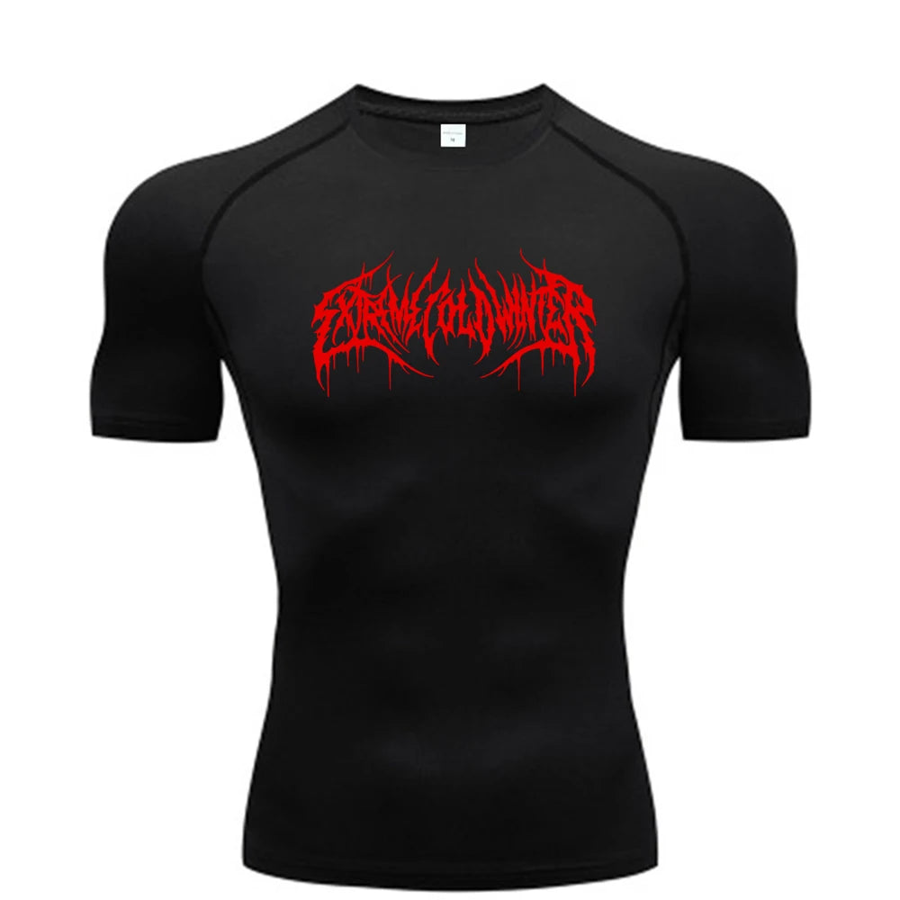 Camiseta Bodybuilding Masculina — Compressão e Estilo na Academia