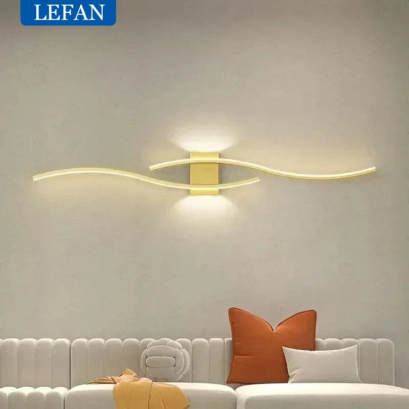 WonderNest Gradient Gray Chandelier 6 Heads Gold