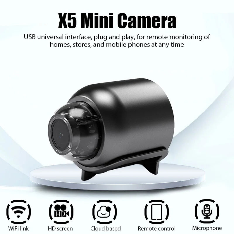 Mini Camera Wireless - 1080P Surveillance - Security Video Cam
