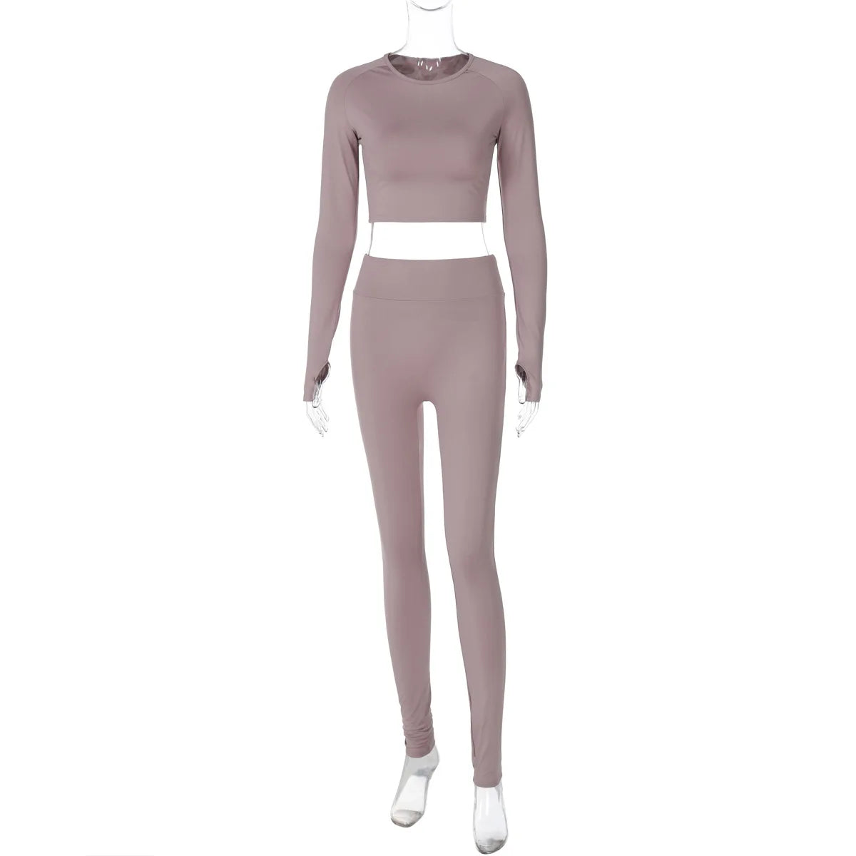 Conjunto Casual Canelado de 2 Peças para Mulheres Verão Lounge Wear Top Manga Curta + Legging Elástica