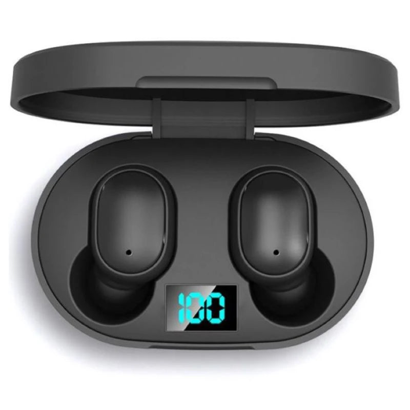 Fones de ouvido Bluetooth E6S Fone de ouvido para jogos TWS Fone de ouvido sem fio Bluetooth Aparelhos auditivos Esportivos HiFi Estéreo