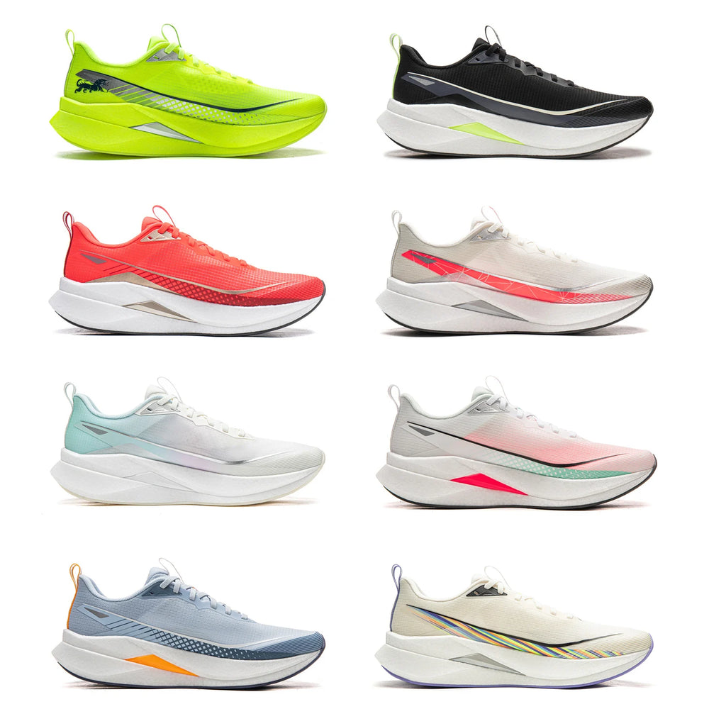 Li-Ning Men's RED HARE 9 PRO Racing Running Shoes BOOM Cushion Rebound Breathable Reflective LiNing Stable Sneakers ARPW001