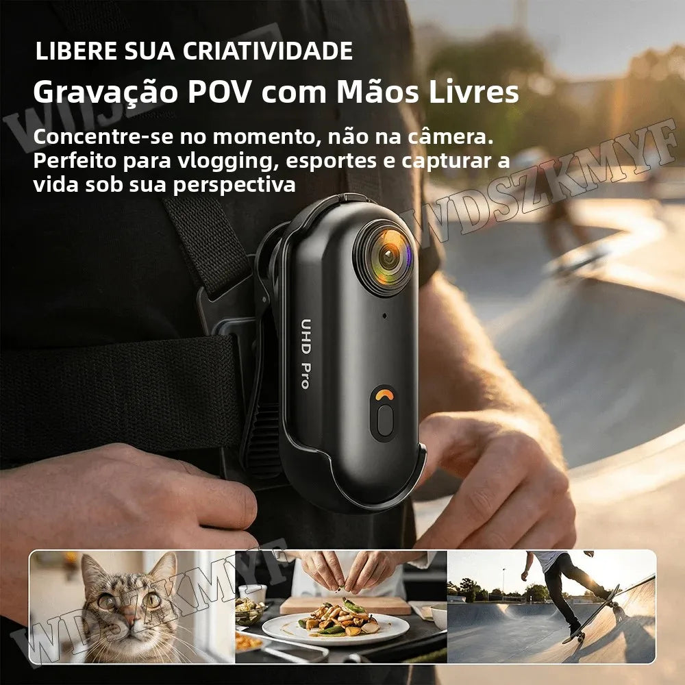 4K HD Motorcycle - Mini Recorder - Finger WIFI Action