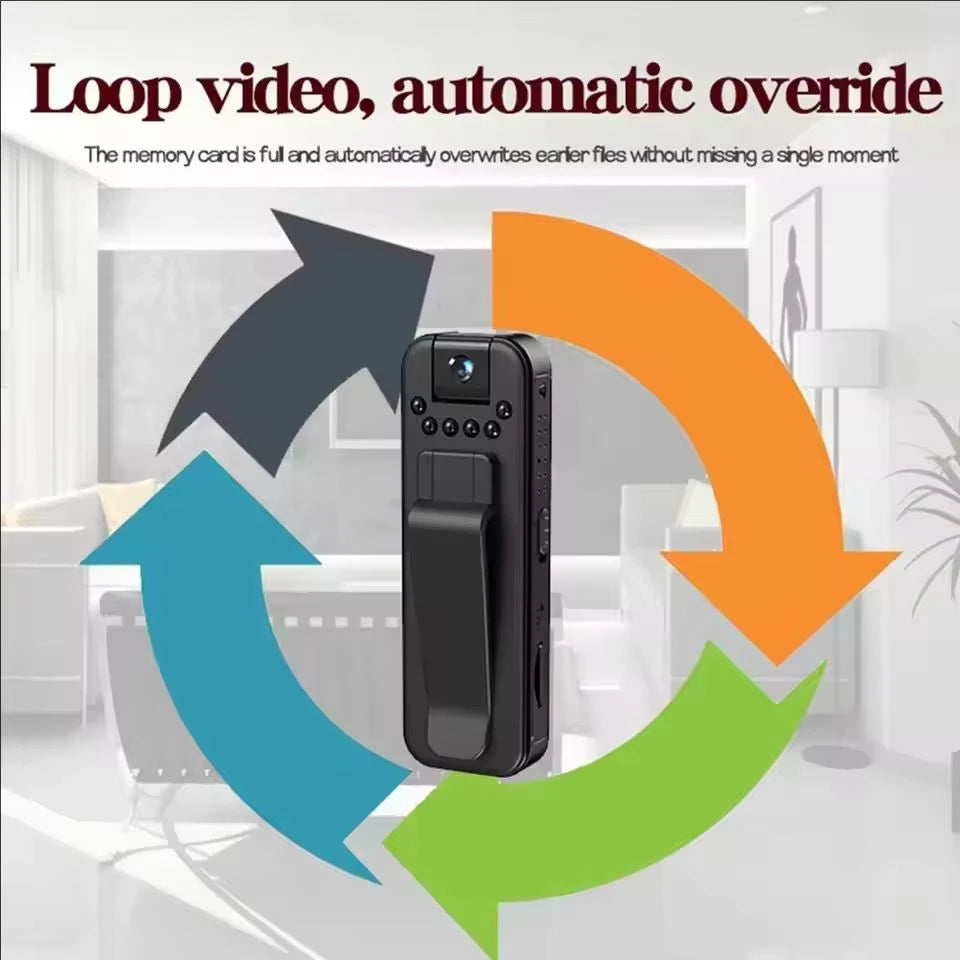 1080P HD Mini - Camera Portable - Small Digital Video