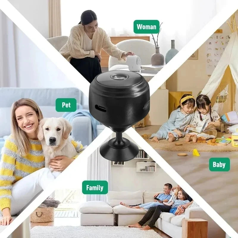A9 Mini Surveillance - Cameras With - Wifi 1080P HD