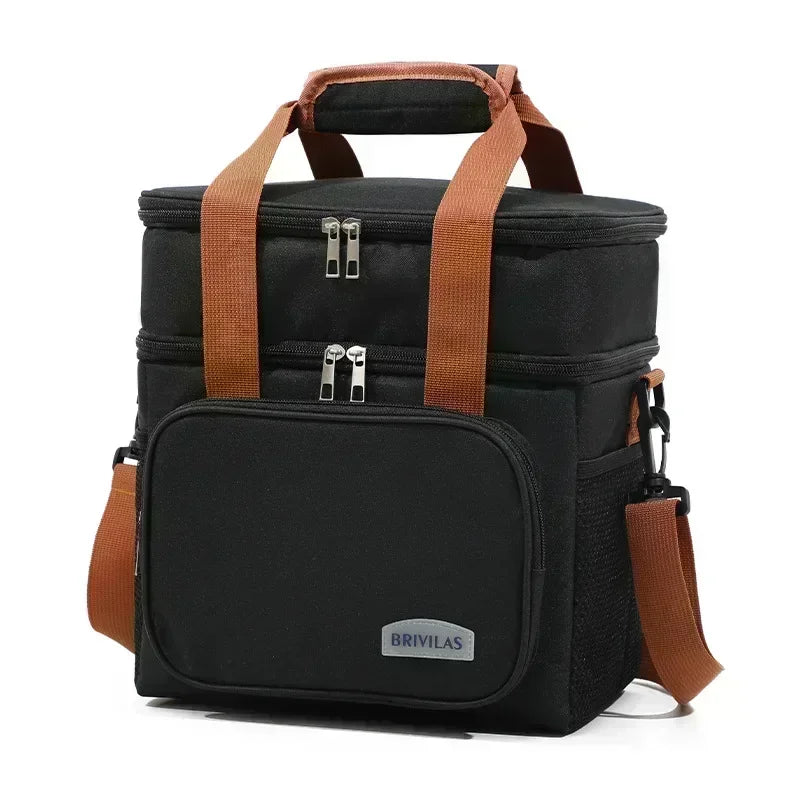 Hot Sale Insulated Lunch Bag with Ice Pack, Extra Thick Thermal...
