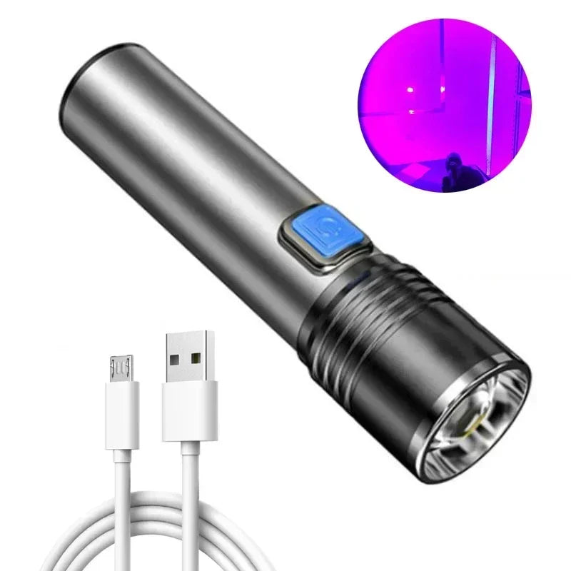 WonderNest T6 UV Flashlight 395nm Inspection Tool
