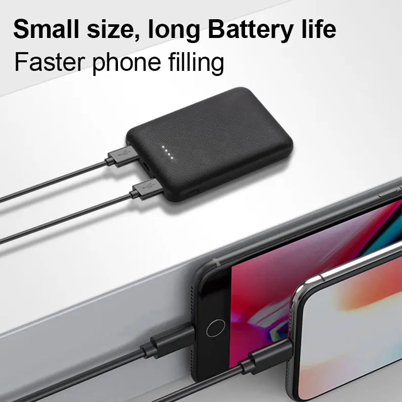 Power Bank 20000mAh Carregador Portátil USB com Carga Rápida