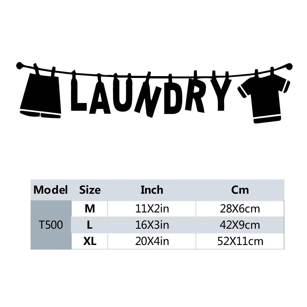 1 pç. Adesivo de lavanderia Impermeável Vinil Papel de Parede Decoração de Casa para Quartos de Crianças DIY Decoração de Casa DIY PVC Casa