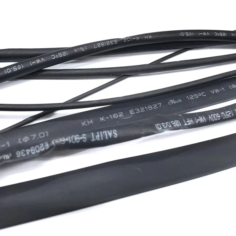 WonderNest Tubo Termo Retrátil Preto 5m 1mm-10mm