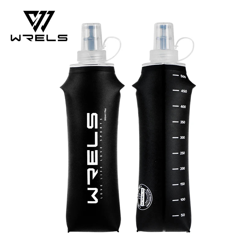 Garrafa de Água WRELS Dobrável — Leve e Compacta para o Outdoor