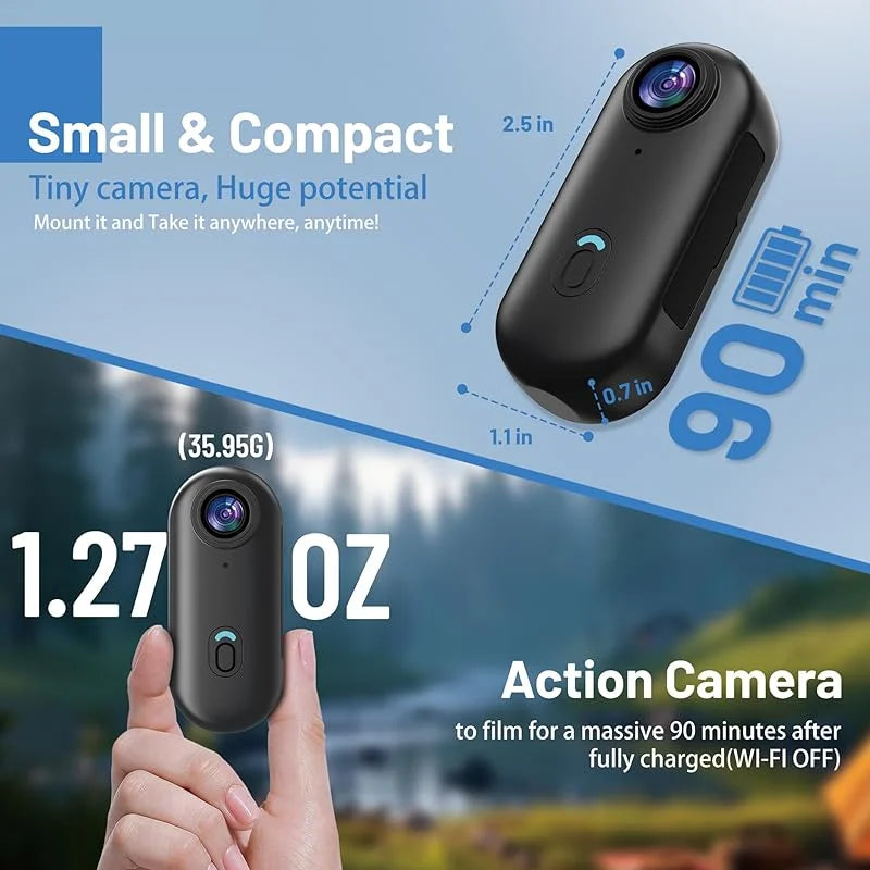4K FHD 1080P - Outdoor Sports - Camera In Helmet
