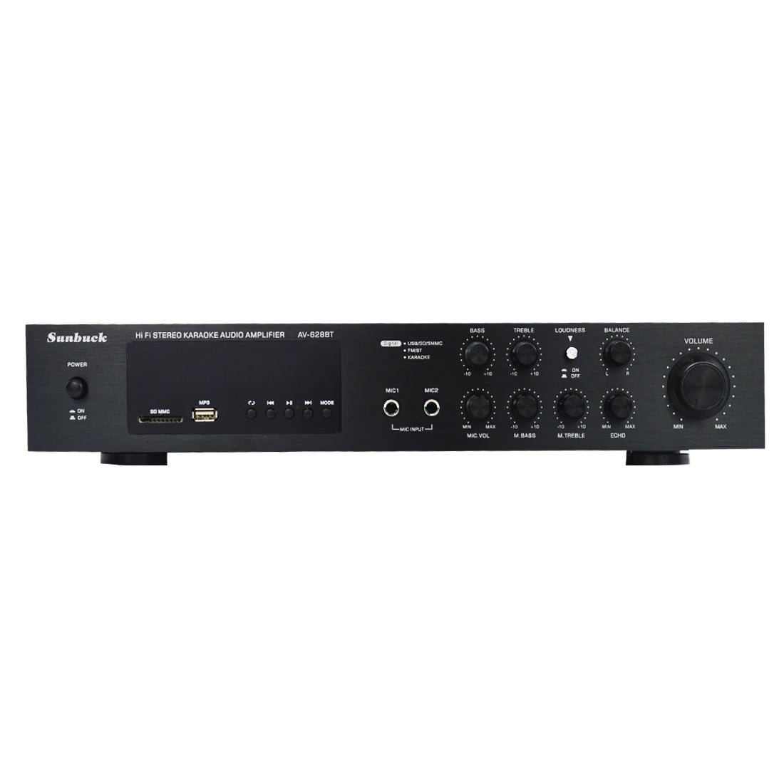 AIYIMA SMSL Home Theater 5.1 Estéreo 1000W Bluetooth Amplificador HiFi Surround Sound Amplificador Karaokê Doméstico Áudio Home Cinema